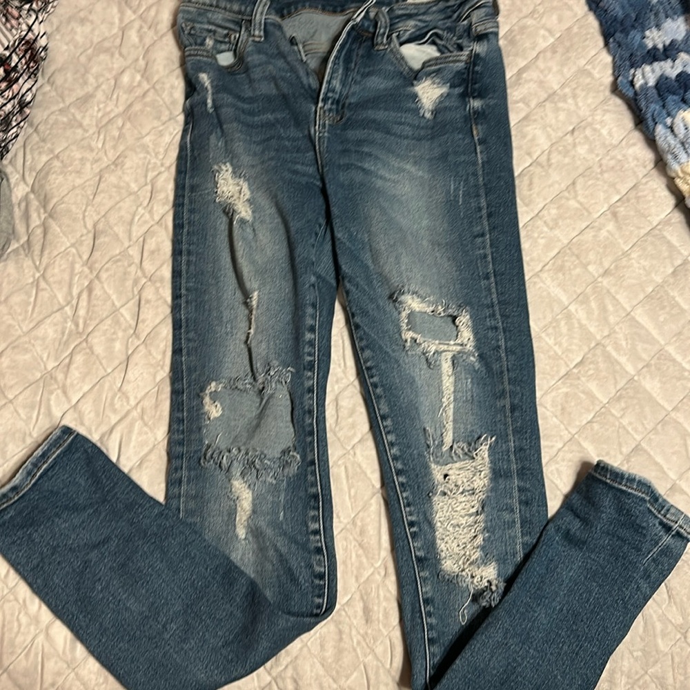 Perfect ripped jeans